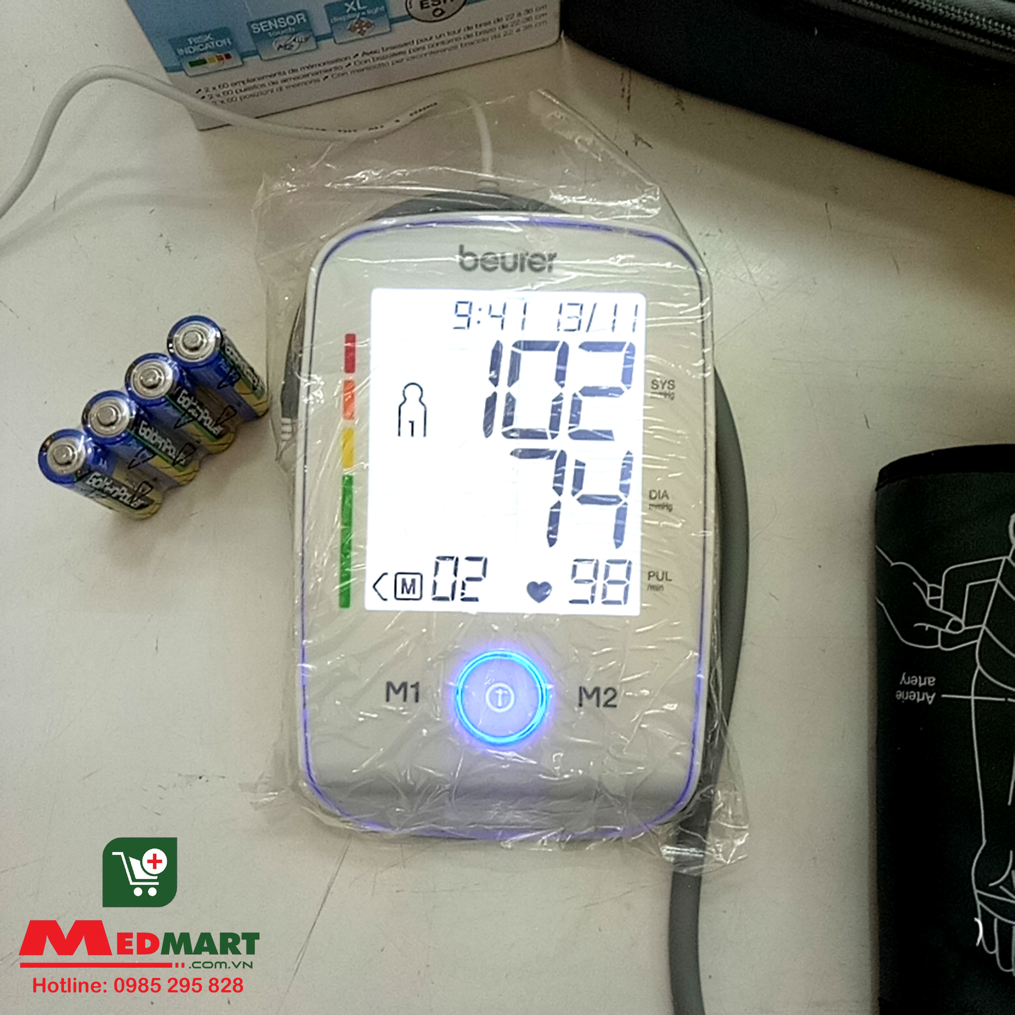 Máy đo huyết áp bắp tay Beurer BM45 – Hệ Thống Nhà Thuốc IDC Pharmacy
